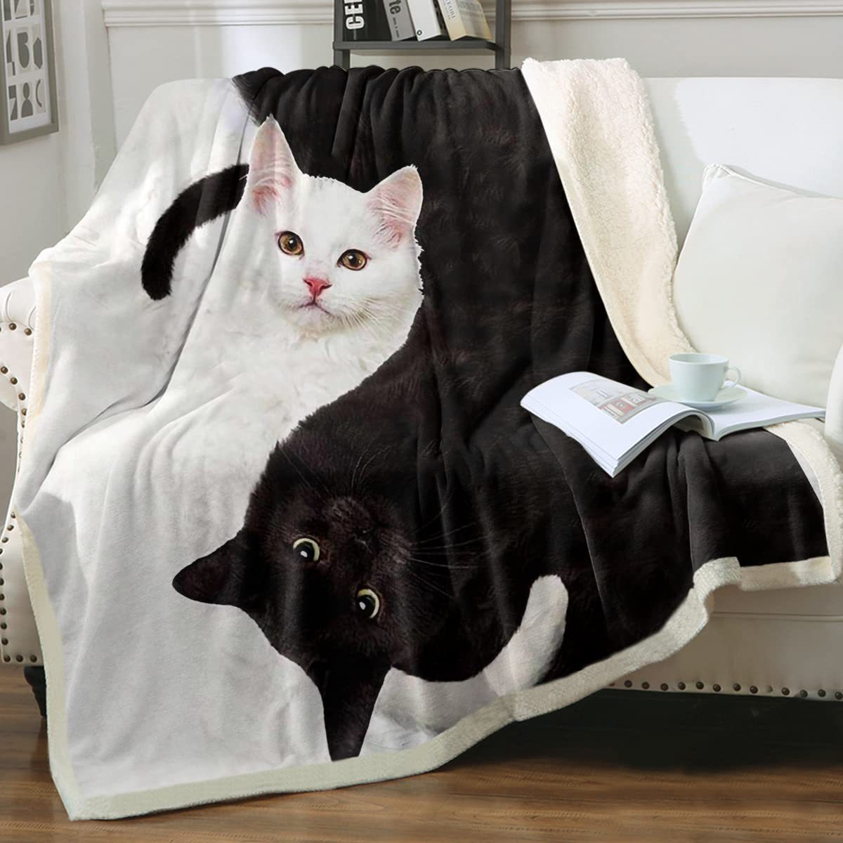 Animal Pattern Printing Double Layer Blanket