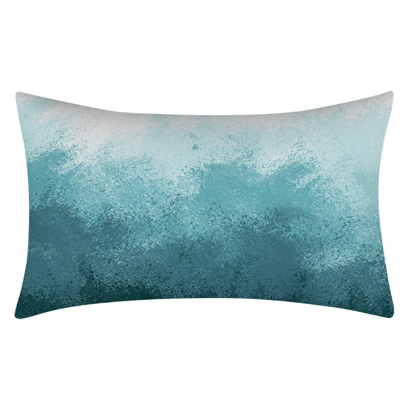 Teal Teal Home Decor Cushion Lumbar Pillowcase