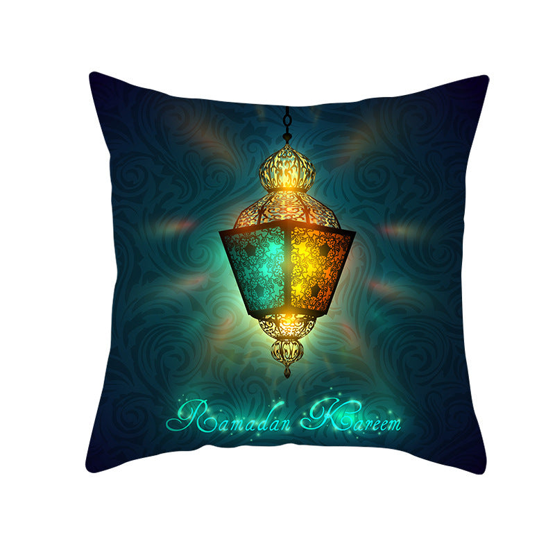 Muslim Halal Ramadan Eid Mubarak Home Decor Pillowcase