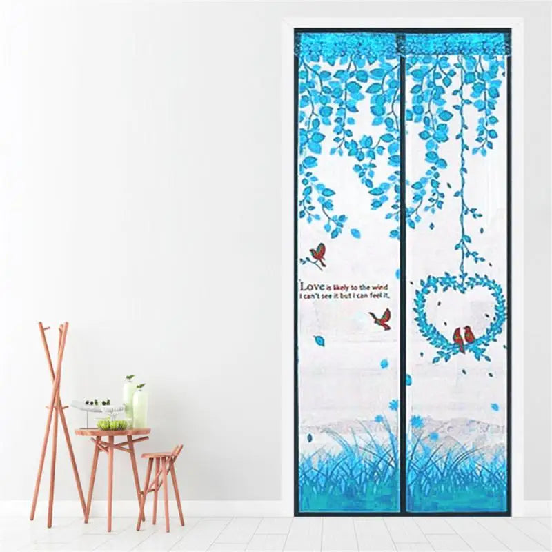 Magnetic Mosquito Screen Door Curtain Bright Colors and Firm Workmanship