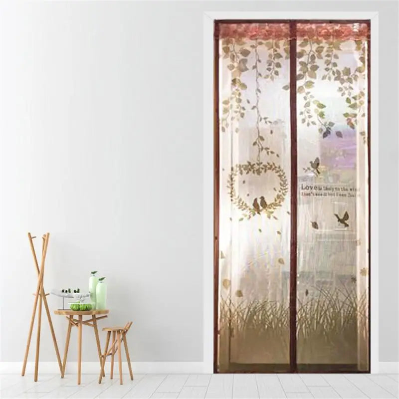 Magnetic Mosquito Screen Door Curtain Bright Colors and Firm Workmanship