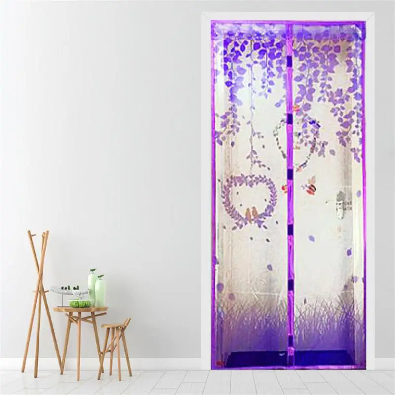 Magnetic Mosquito Screen Door Curtain Bright Colors and Firm Workmanship