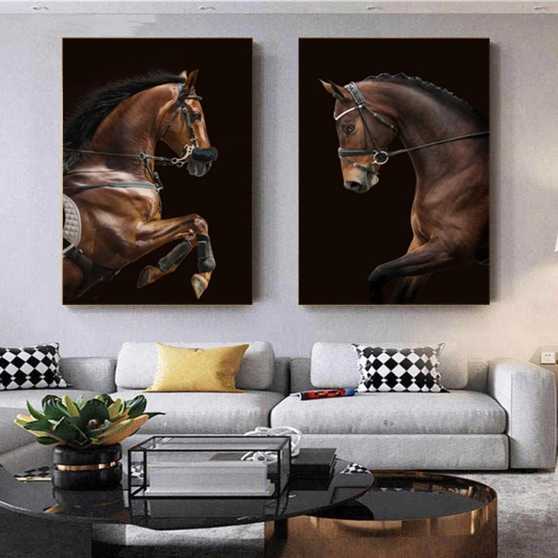 Canvas Picture Living Room Modern Animal Poster